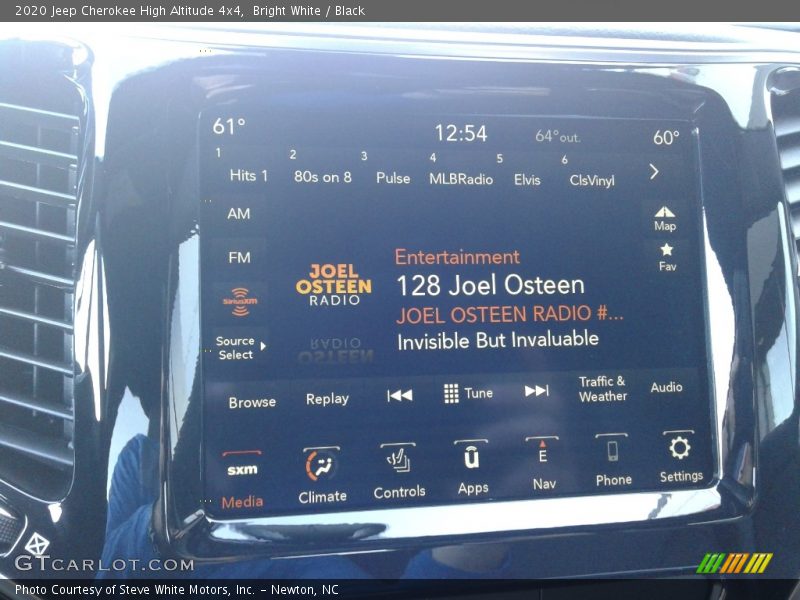 Bright White / Black 2020 Jeep Cherokee High Altitude 4x4