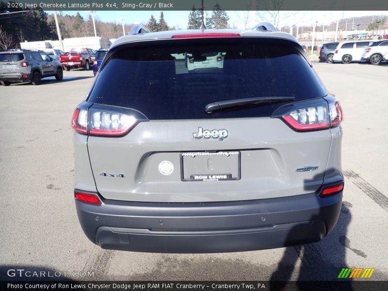 Sting-Gray / Black 2020 Jeep Cherokee Latitude Plus 4x4