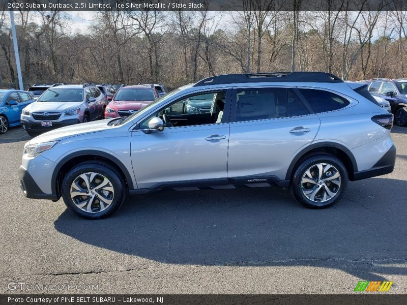 Ice Silver Metallic / Slate Black 2020 Subaru Outback 2.5i Limited