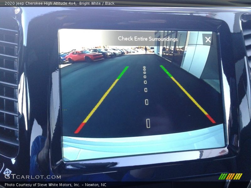 Bright White / Black 2020 Jeep Cherokee High Altitude 4x4