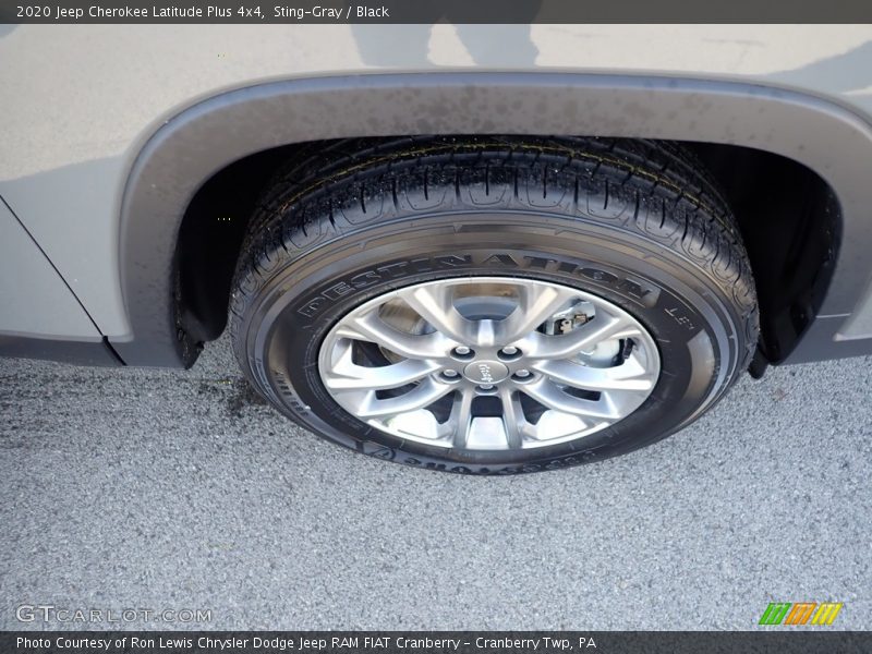 Sting-Gray / Black 2020 Jeep Cherokee Latitude Plus 4x4