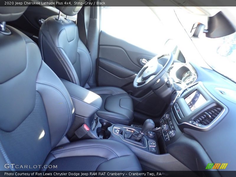 Sting-Gray / Black 2020 Jeep Cherokee Latitude Plus 4x4
