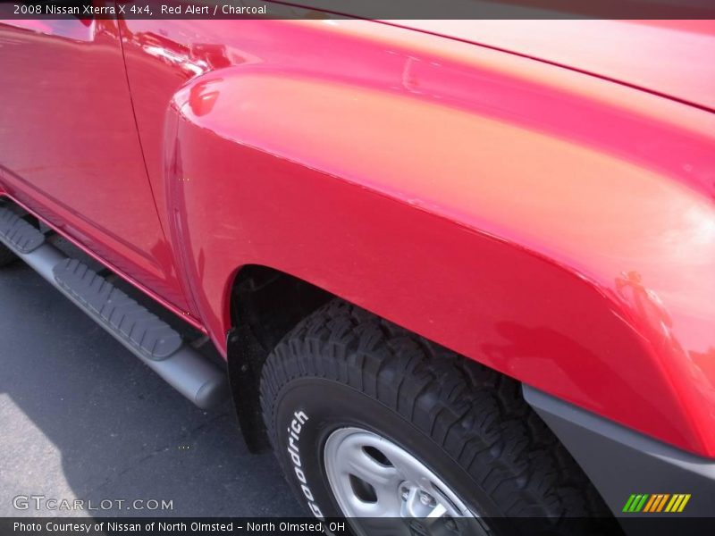 Red Alert / Charcoal 2008 Nissan Xterra X 4x4