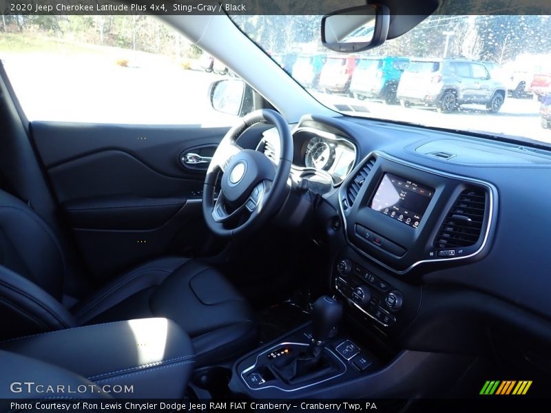 Sting-Gray / Black 2020 Jeep Cherokee Latitude Plus 4x4