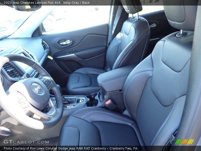 Sting-Gray / Black 2020 Jeep Cherokee Latitude Plus 4x4