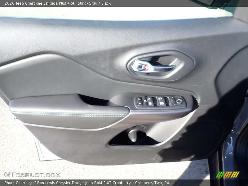 Sting-Gray / Black 2020 Jeep Cherokee Latitude Plus 4x4