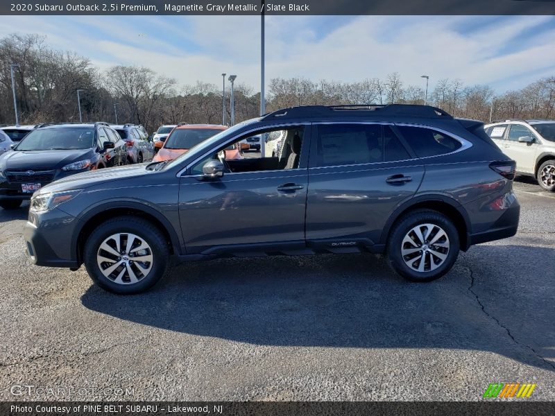 Magnetite Gray Metallic / Slate Black 2020 Subaru Outback 2.5i Premium