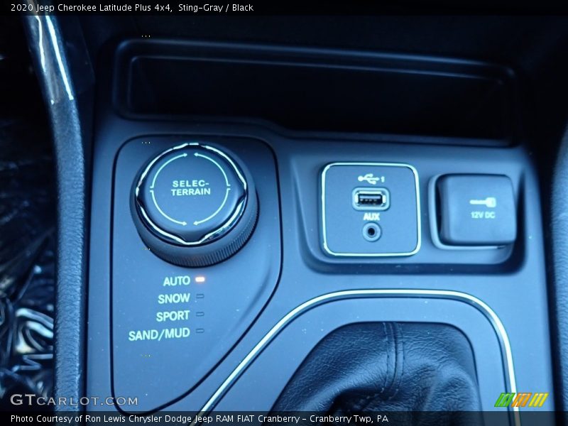 Sting-Gray / Black 2020 Jeep Cherokee Latitude Plus 4x4