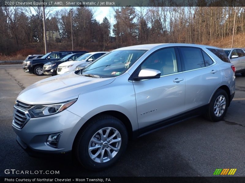 Silver Ice Metallic / Jet Black 2020 Chevrolet Equinox LT AWD