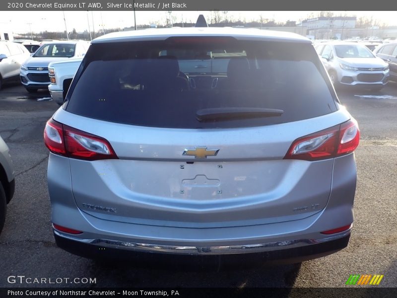 Silver Ice Metallic / Jet Black 2020 Chevrolet Equinox LT AWD
