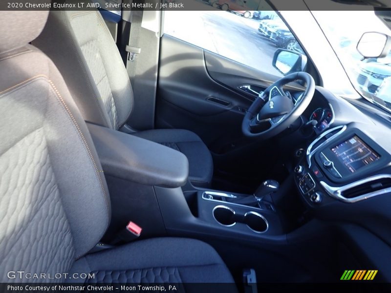 Silver Ice Metallic / Jet Black 2020 Chevrolet Equinox LT AWD