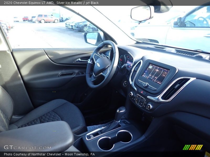 Silver Ice Metallic / Jet Black 2020 Chevrolet Equinox LT AWD
