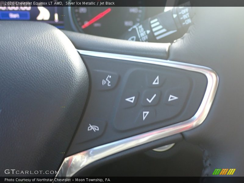 Silver Ice Metallic / Jet Black 2020 Chevrolet Equinox LT AWD
