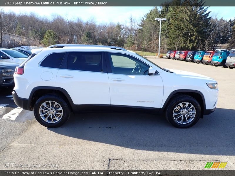 Bright White / Black 2020 Jeep Cherokee Latitude Plus 4x4