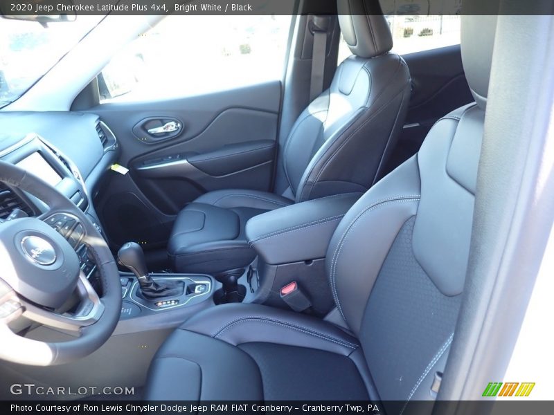 Bright White / Black 2020 Jeep Cherokee Latitude Plus 4x4