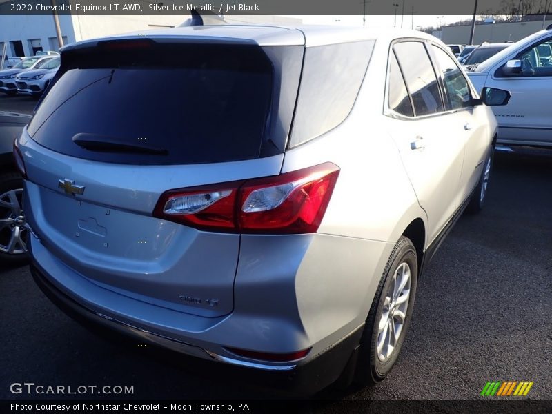 Silver Ice Metallic / Jet Black 2020 Chevrolet Equinox LT AWD