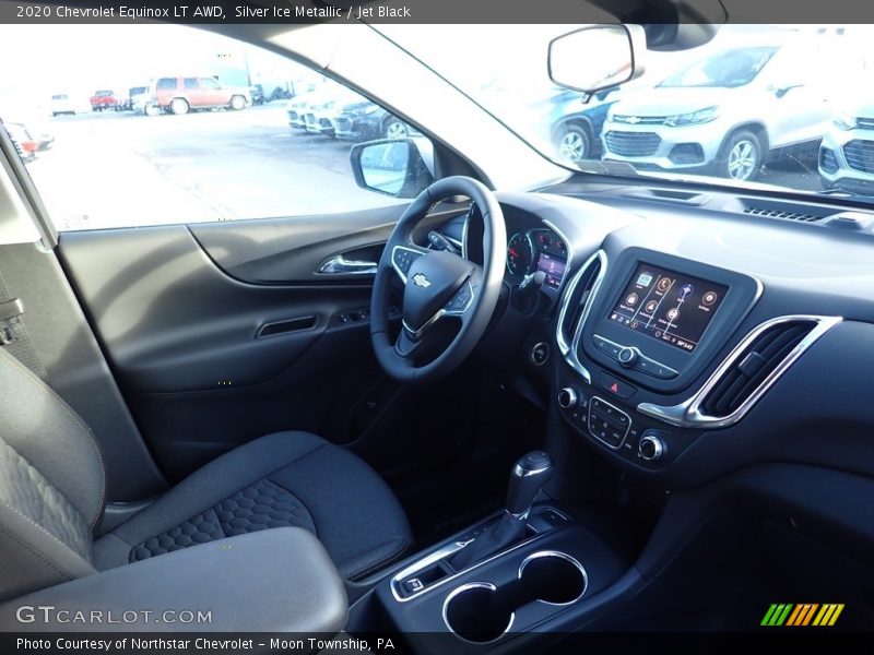 Silver Ice Metallic / Jet Black 2020 Chevrolet Equinox LT AWD