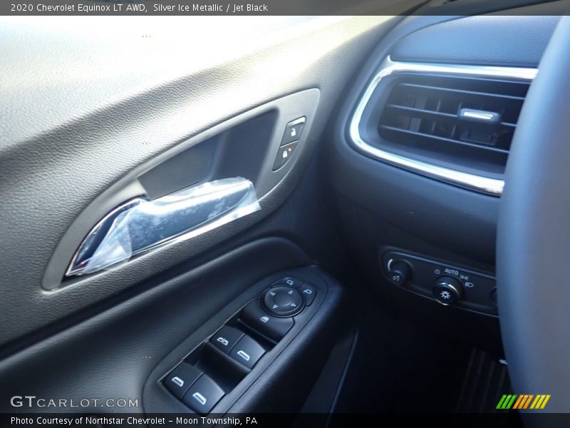 Silver Ice Metallic / Jet Black 2020 Chevrolet Equinox LT AWD