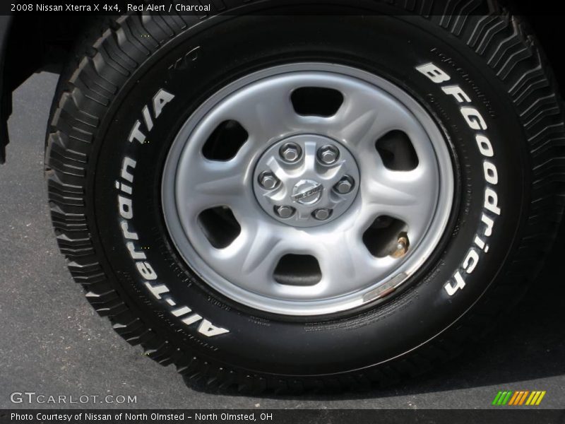 Red Alert / Charcoal 2008 Nissan Xterra X 4x4
