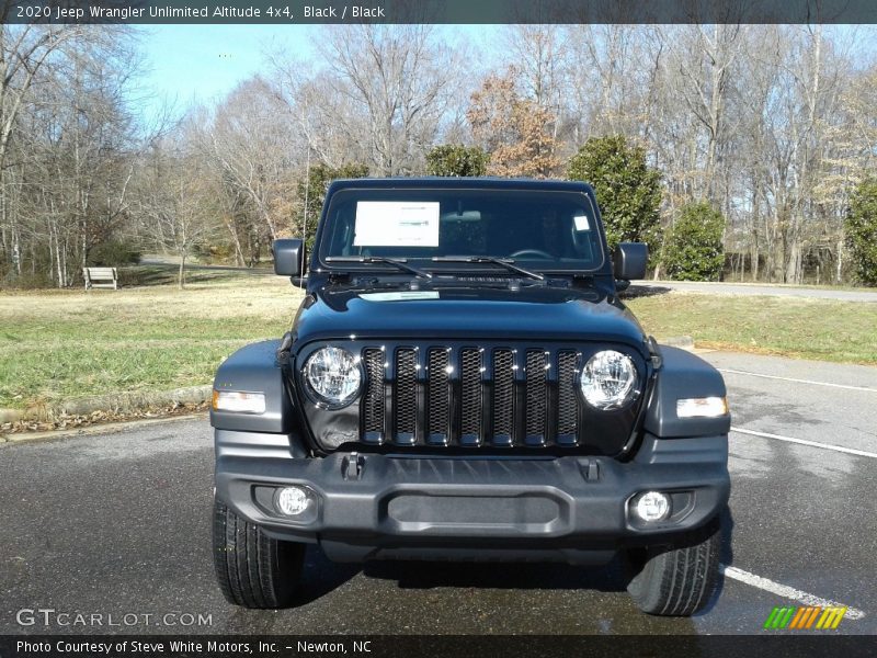 Black / Black 2020 Jeep Wrangler Unlimited Altitude 4x4