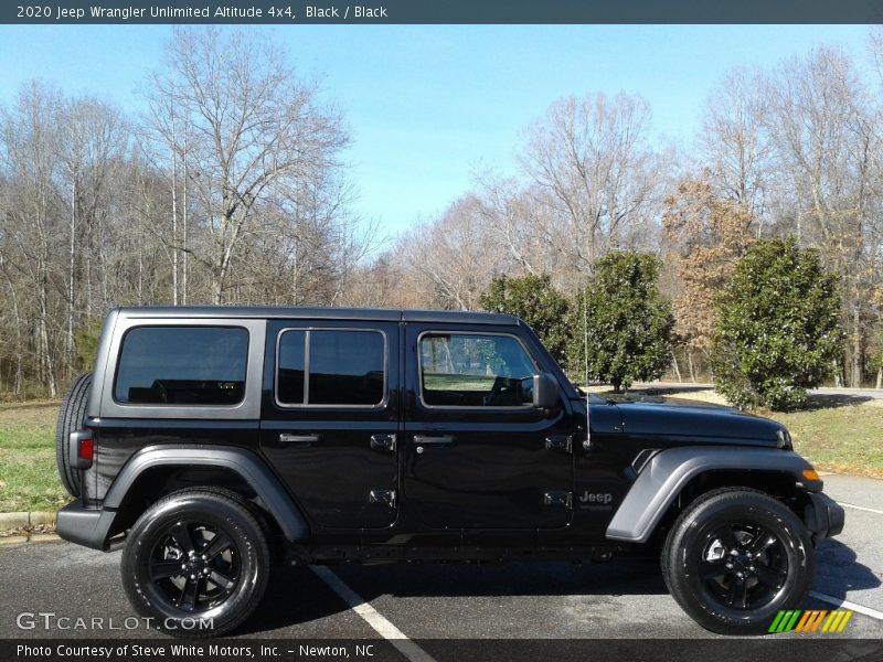 Black / Black 2020 Jeep Wrangler Unlimited Altitude 4x4