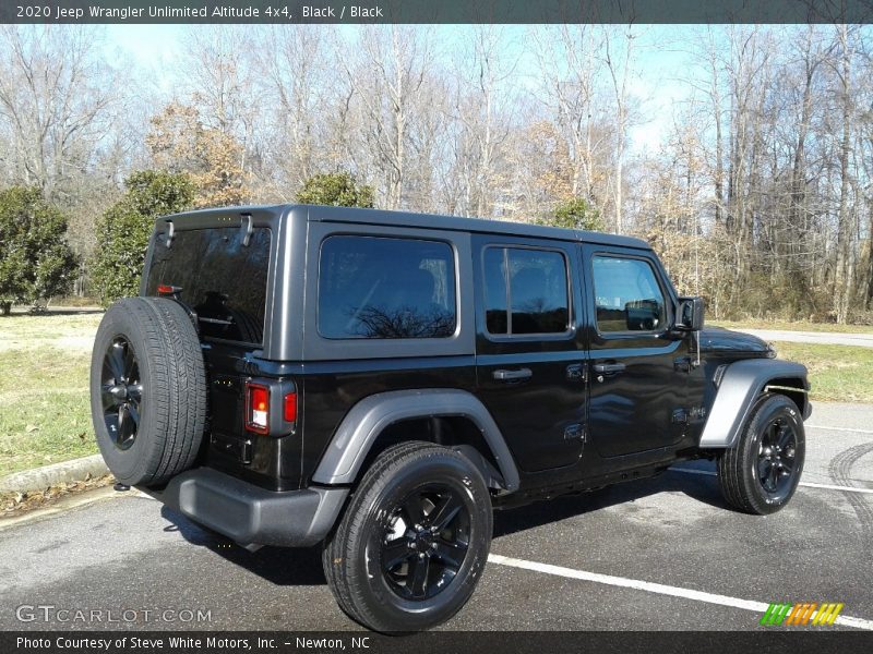 Black / Black 2020 Jeep Wrangler Unlimited Altitude 4x4