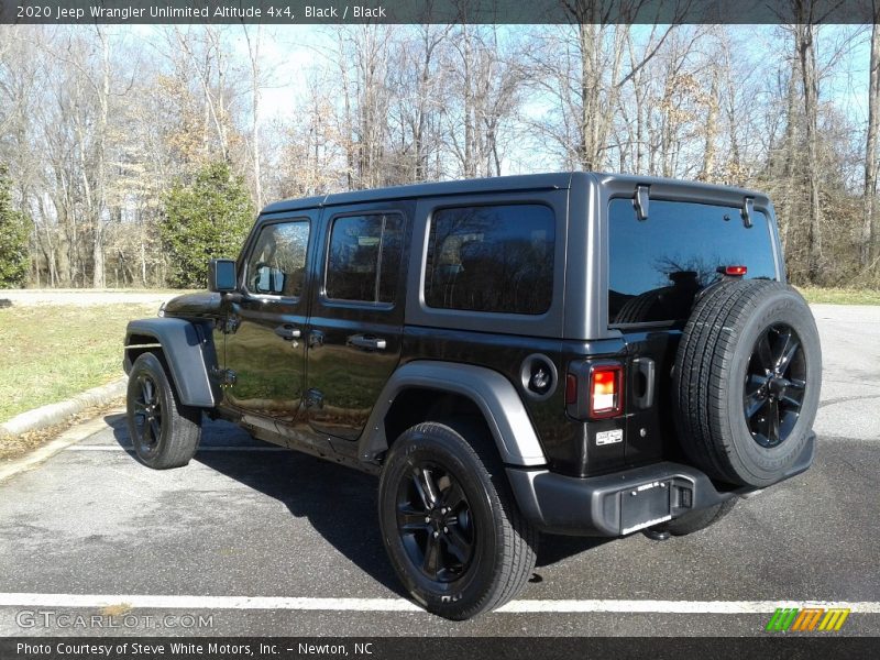 Black / Black 2020 Jeep Wrangler Unlimited Altitude 4x4