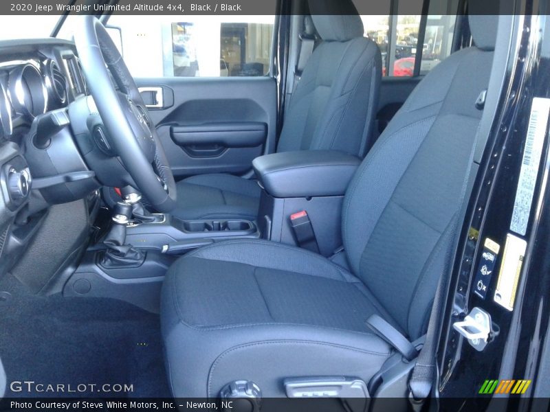 Black / Black 2020 Jeep Wrangler Unlimited Altitude 4x4