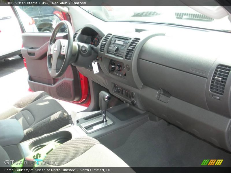 Red Alert / Charcoal 2008 Nissan Xterra X 4x4