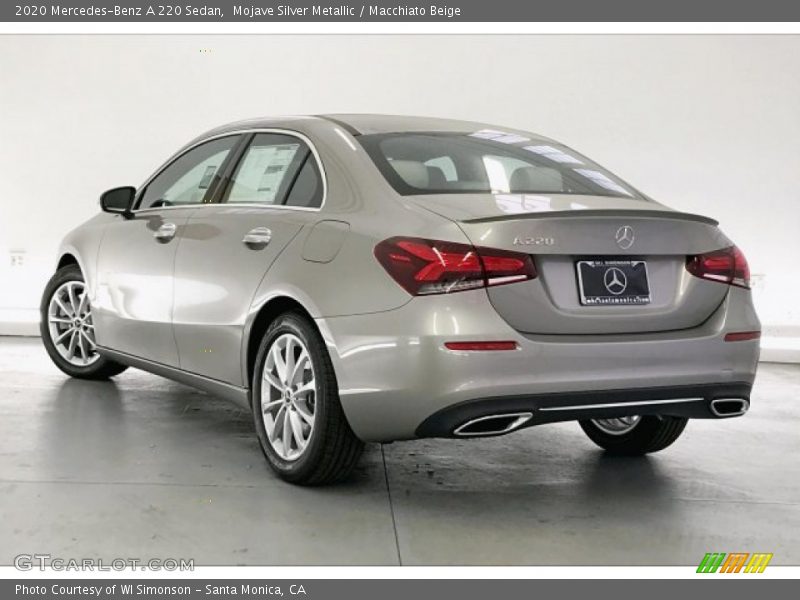 Mojave Silver Metallic / Macchiato Beige 2020 Mercedes-Benz A 220 Sedan