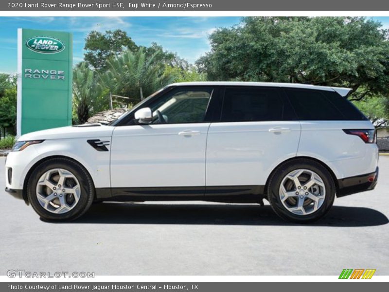 Fuji White / Almond/Espresso 2020 Land Rover Range Rover Sport HSE