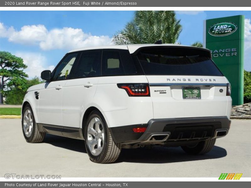 Fuji White / Almond/Espresso 2020 Land Rover Range Rover Sport HSE