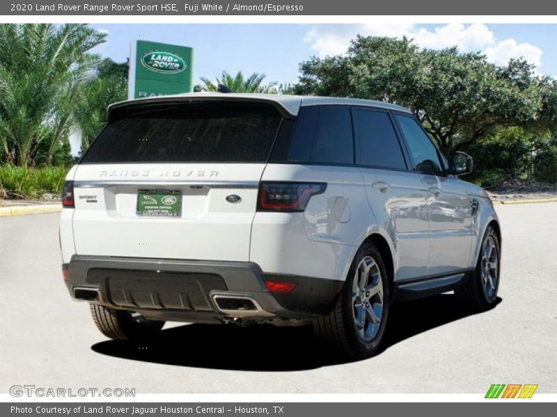 Fuji White / Almond/Espresso 2020 Land Rover Range Rover Sport HSE