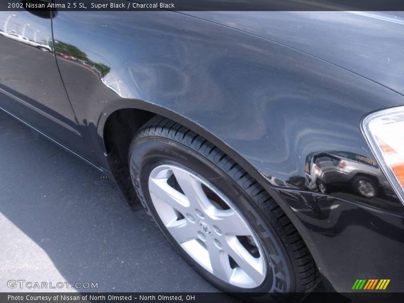Super Black / Charcoal Black 2002 Nissan Altima 2.5 SL