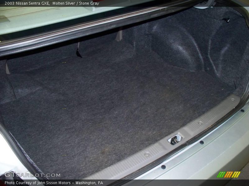Molten Silver / Stone Gray 2003 Nissan Sentra GXE