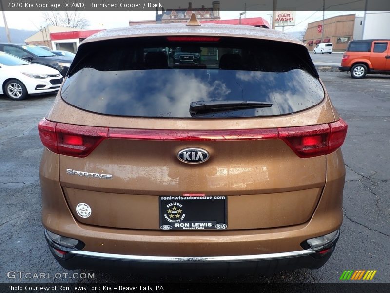 Burnished Copper / Black 2020 Kia Sportage LX AWD