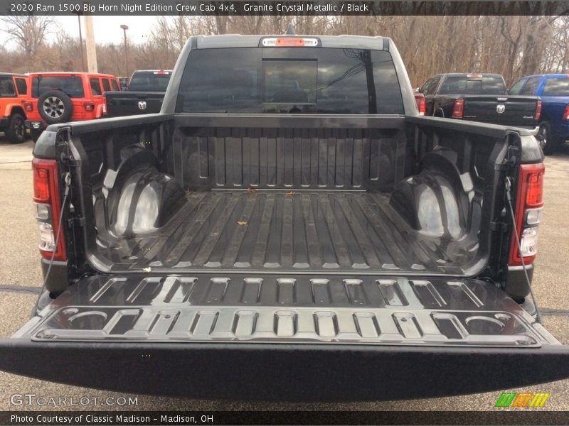 Granite Crystal Metallic / Black 2020 Ram 1500 Big Horn Night Edition Crew Cab 4x4