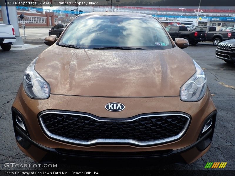 Burnished Copper / Black 2020 Kia Sportage LX AWD
