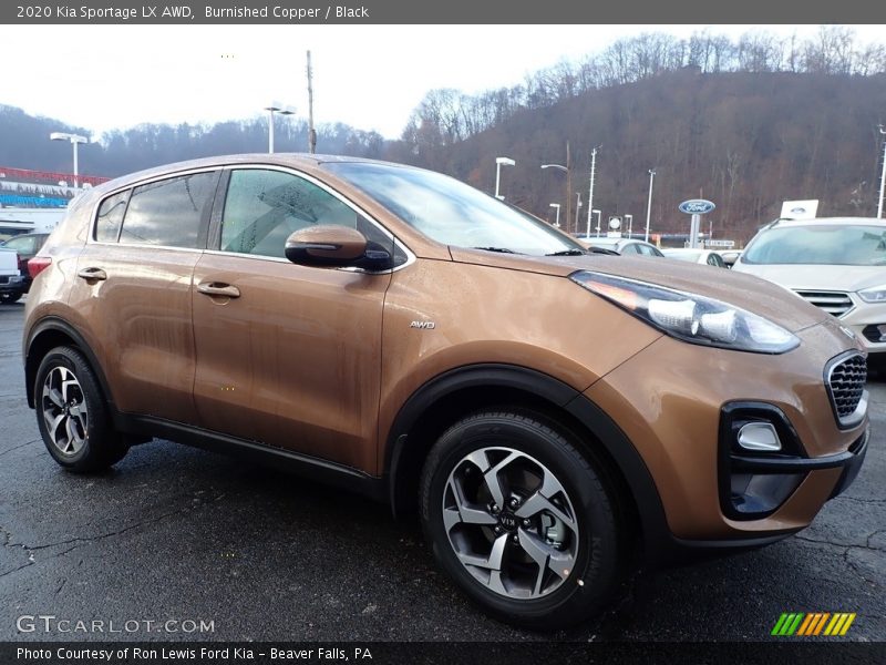 Burnished Copper / Black 2020 Kia Sportage LX AWD