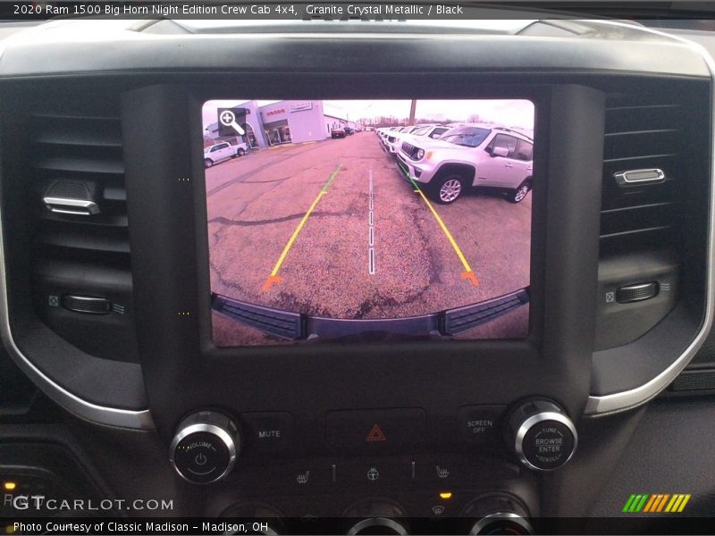 Granite Crystal Metallic / Black 2020 Ram 1500 Big Horn Night Edition Crew Cab 4x4