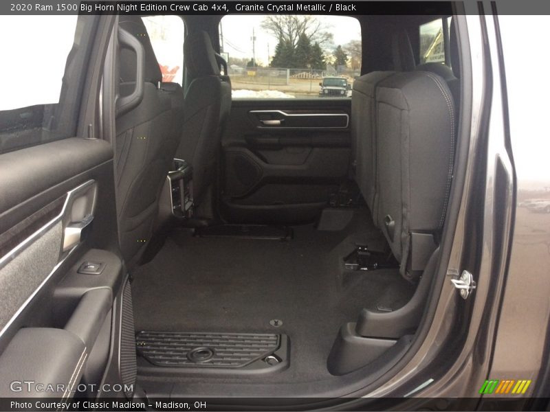 Granite Crystal Metallic / Black 2020 Ram 1500 Big Horn Night Edition Crew Cab 4x4