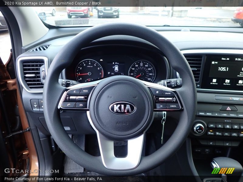 Burnished Copper / Black 2020 Kia Sportage LX AWD