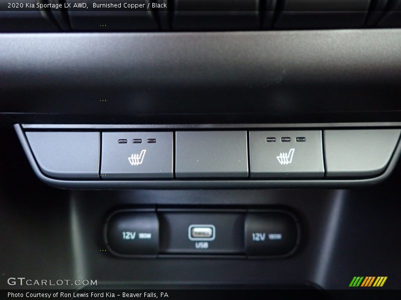 Burnished Copper / Black 2020 Kia Sportage LX AWD