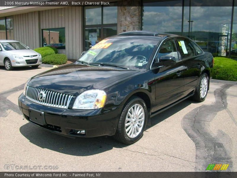 Black / Charcoal Black 2006 Mercury Montego Premier AWD