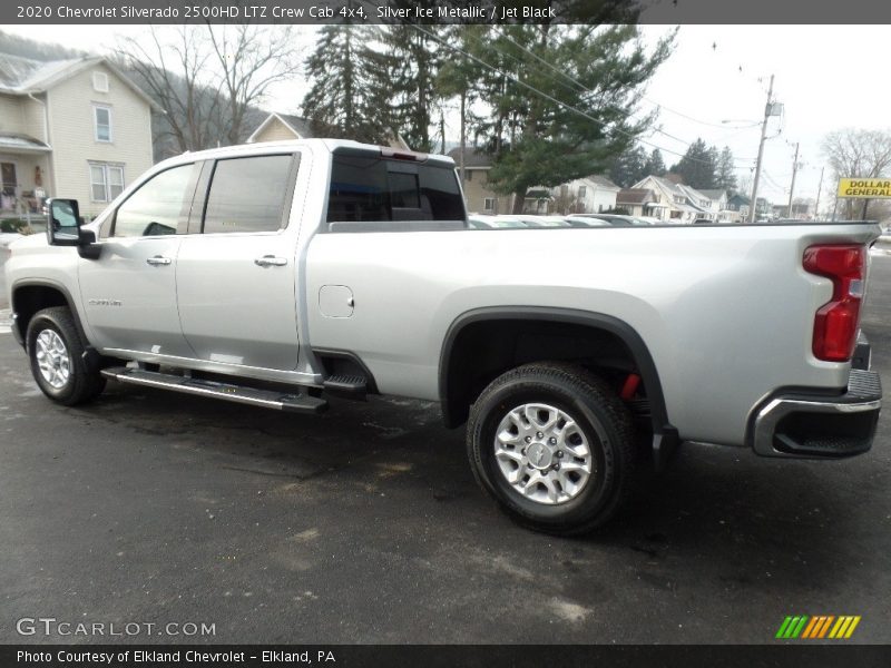 Silver Ice Metallic / Jet Black 2020 Chevrolet Silverado 2500HD LTZ Crew Cab 4x4