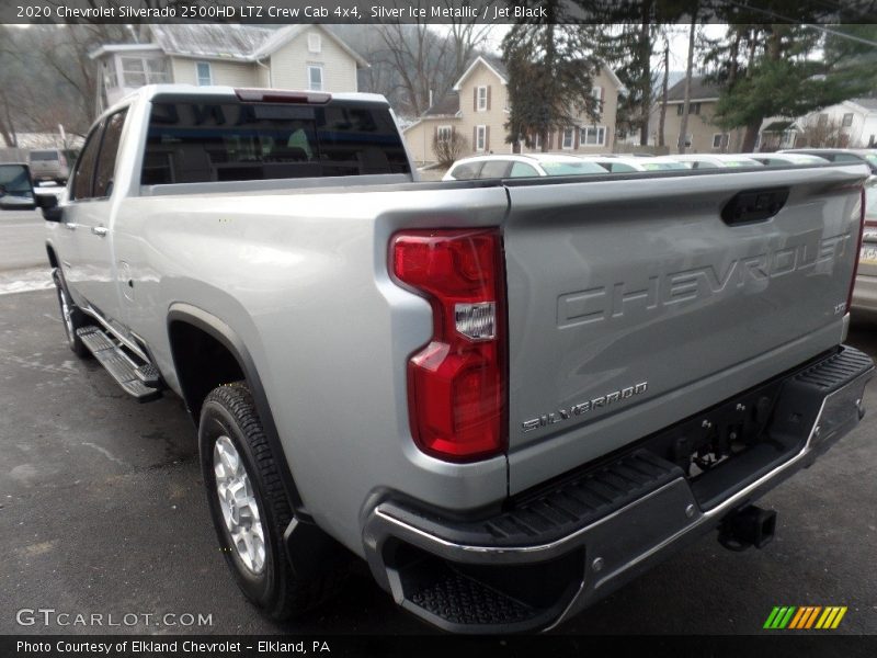 Silver Ice Metallic / Jet Black 2020 Chevrolet Silverado 2500HD LTZ Crew Cab 4x4