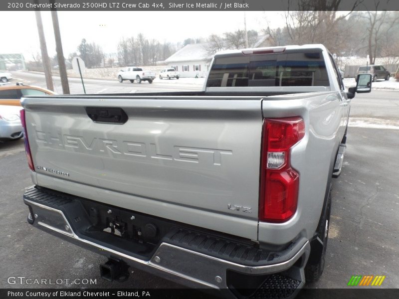 Silver Ice Metallic / Jet Black 2020 Chevrolet Silverado 2500HD LTZ Crew Cab 4x4