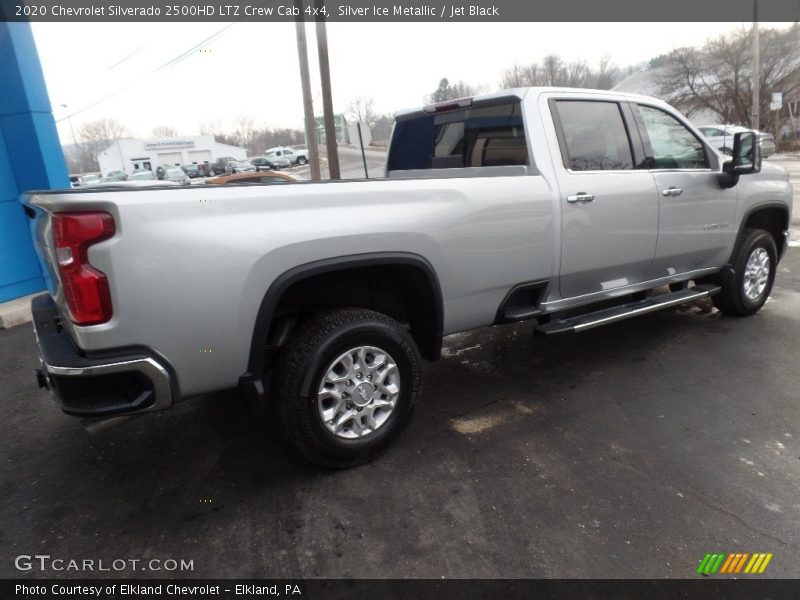 Silver Ice Metallic / Jet Black 2020 Chevrolet Silverado 2500HD LTZ Crew Cab 4x4