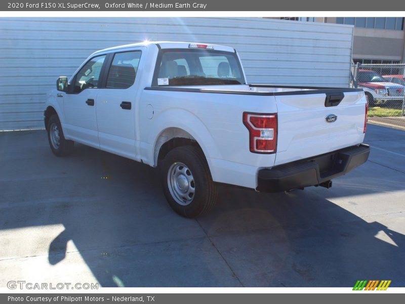 Oxford White / Medium Earth Gray 2020 Ford F150 XL SuperCrew