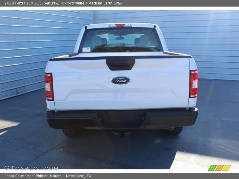 Oxford White / Medium Earth Gray 2020 Ford F150 XL SuperCrew